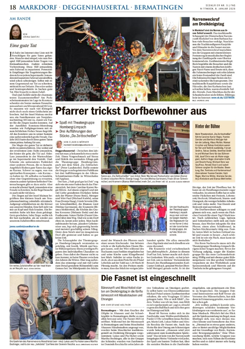 20250108 zeitungsartikel da-zeitbscheisser